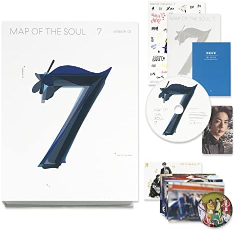 BTS Album - MAP OF SOUL : 7 [ 4 ver. ] Package + Photo Book +
